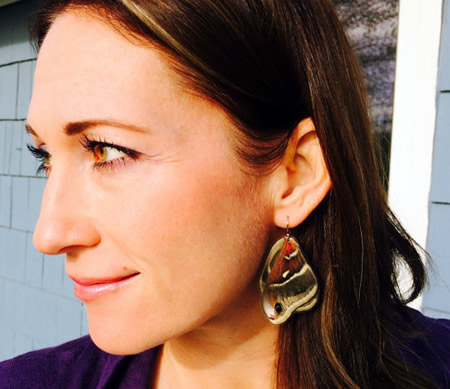 Moth Wing Earrings